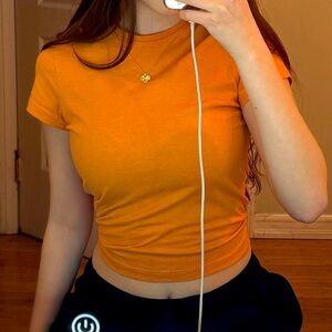 Cotton on basic crop tee